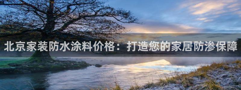 和记最新官方网址：北京家装防水涂料价格：打造您的家居防渗保障