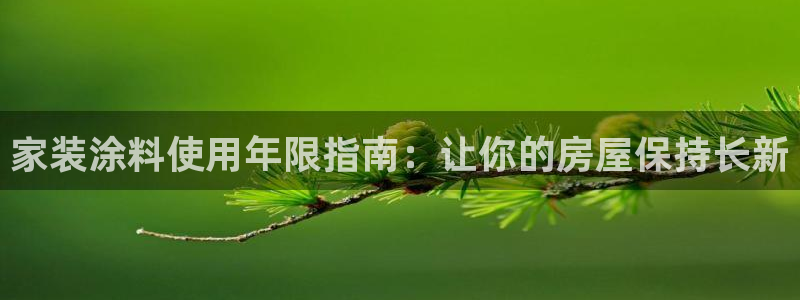和记官方平台：家装涂料使用年限指南：让你的房屋保持长新