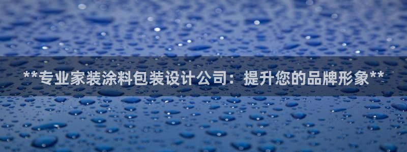 和记国际电讯市值：**专业家装涂料包装设计公司：提升您的品牌形象**