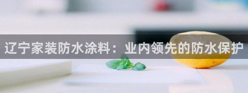 和记广告女主角：辽宁家装防水涂料：业内领先的防水保护