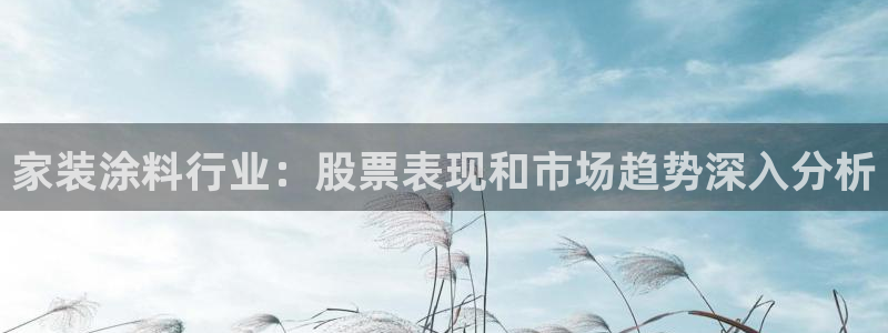 和记官方直营注册：家装涂料行业：股票表现和市场趋势深入分析