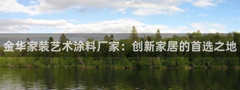 和记娱好网址：金华家装艺术涂料厂家：创新家居的首选之地