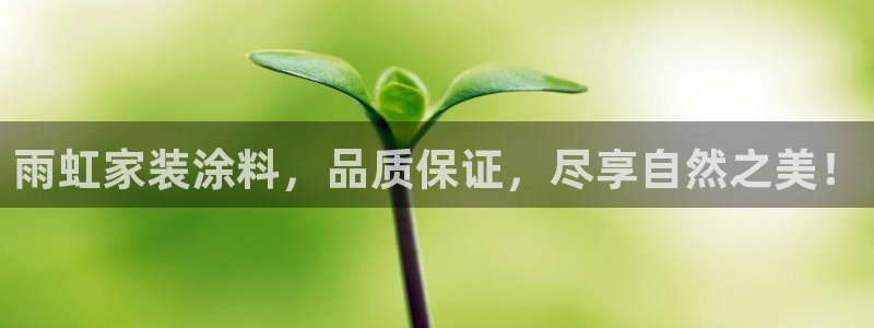 和记ag登录：雨虹家装涂料，品质保证，尽享自然之美！