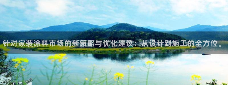 ag和记app：针对家装涂料市场的新策略与优化建议：从设计到