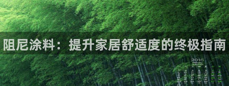 和记5g电讯：阻尼涂料：提升家居舒适度的终极指南