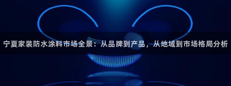 和记paging：宁夏家装防水涂料市场全景：从品牌到产品，从